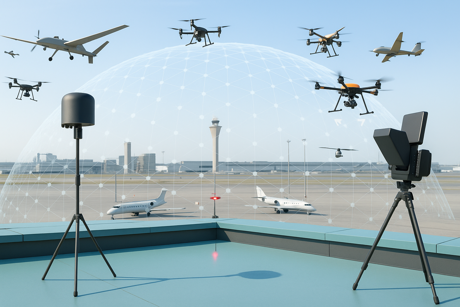 Các loại vòm chống UAV (C-UAS)