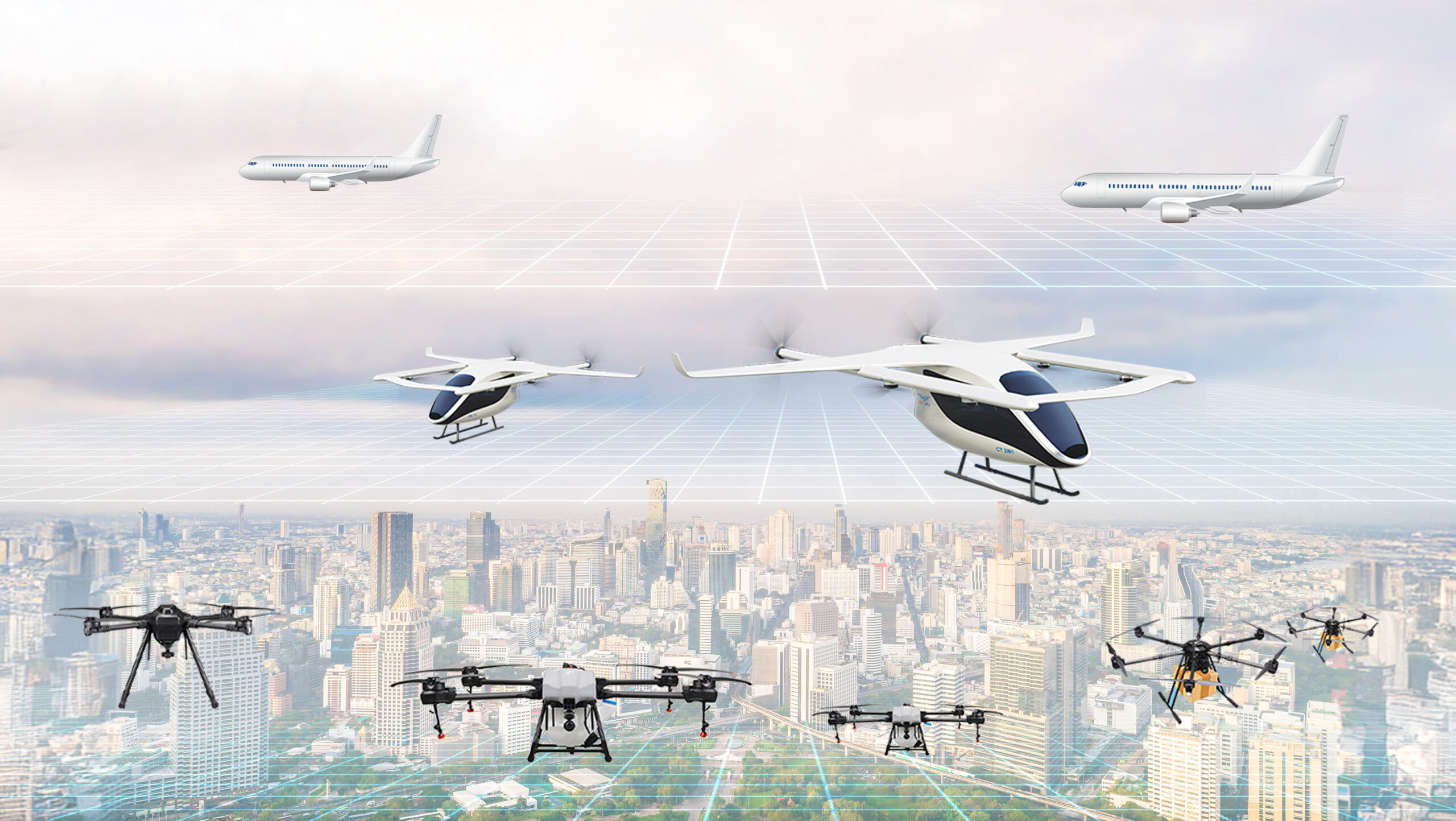 Vertiports và hạ tầng mặt đất