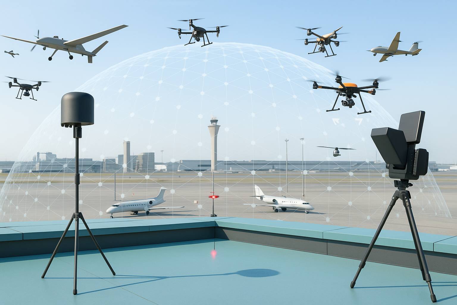 Các loại vòm chống UAV (C-UAS)